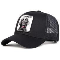 Unisex LABRADOR šuns siuvinėjimo tinklinės beisbolo kepurės Pavasario ir vasaros lauko reguliuojamos paprastos kepurės Kepurė nuo saulės Sportinė kepurė chaki