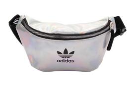 Adidas Originals Trefoil Polyurethane Crossbody Bag, Sling Bag, Fanny ONESIZE gray