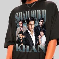 Shah Rukh Khan Shirt - Bollywood Fan Shirt,Indian Actor Tee,Srk Tshirt 140 gray