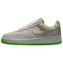 Kobe x Nike Air Force 1 Low Electric Green Unisex Sneakers Grey Vast-Grey Electric-Green-White IB0018-006 42.5 gray