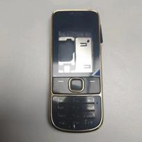Pilnas komplektas mobiliojo telefono korpuso dangtelis dėklas Nokia 2700 2700c su anglišku klaviatūros išdėstymu juoda