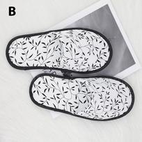 1 pora nešiojamų šlepečių vyrams, moterims, vienkartinių batų, unisex, patalpų šlepečių gray