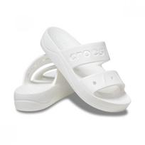 Crocs Vaya Platform Sandals 208188 100 W6 white