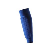 1 PC korio futbolo blauzdų apsaugai futbolo skydai sportiniams blauzdų apsaugai kojų rankovėms apsauginės įrangos koto apsauga M blue