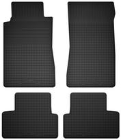 Rubber car mats, set of 4, universal for: Mercedes C W202 station wagon, sedan (1993-2000)