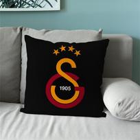 Turkey Sport-G-Galatasaray Club Pillow Case Sofa Bedside Table Bedroom Backrest Living Office Cushion Printed Square Multiple 16x16Inch black