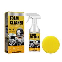 Foam Cleaner Easy To Use Long Lasting Refurbishment Coating Refurbish Agent for Car Plastic Parts 1 yellow