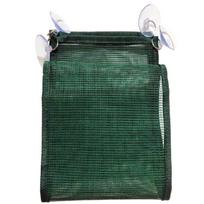 Bearded Dragon Hammock Reptile Mesh Lounger with Suction Cups for Climbing žalia