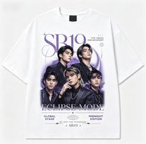 New Unisexs TShirt for Fan Merchandise Purple Graphic Print Streetwear 2026 New Summer SB19 Eclipse Mode Midnight Edition 2XL