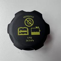 For 19-25 Chrysler Dodge Jeep Ram Coolant Recovery Bottle Cap New black