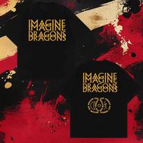 2026 Summer Fashion Trendy Tee Imagine Dragons Album Tour 2026 Double Sided Printed T Shirt Unisex Cotton Tops Y2K Gothic Cotton Oversized T-shirts S įvairiaspalvis