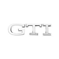 3D ABS Car Emblem Tail Badge Rear Trunk Decoration Sticker For Volkswagen VW GTI Golf Polo Touran Passat Jetta Tiguan Scirocco R VP3 GTI sidabras