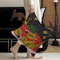 Yayoi Kusama Art Pillow Anime Pillow Sofa Bed Head Pillow Cover Cushion Cover x Cm Fashion 65cmx65cm(26x26Inch) brown