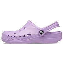 Crocs Baya Clog Eva Round Toe Perforated Clogs Unisex clogs Purple 10126-5PR 39-40 white