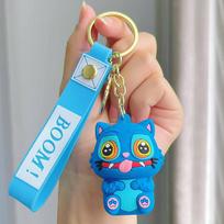 KPOP Raganių Medžiotojo Raktų Pakabukas Tigro Pakabukas Anime Prekių Stendas Mažos Dovanėlės blue