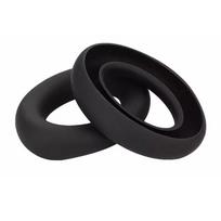 Silicone Ear Pads Head Beam Cover for ACCENTUM PLUS Headphones Earpads Ear Pads Sponge Ear Cushions juoda