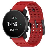 22 mm silikoninis dirželis Suunto RACE/Vertical laikrodžiui, dirželis Suunto 5/9 Peak Pro, atsarginės dalys Huawei GT5 pro 46 mm For Suunto Vertical raudona