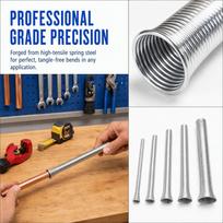 5PCS Thin Wall Compatible Spring Tube Bender Super Elastic Tubing Bender Kit  Aluminum Tubing sidabras