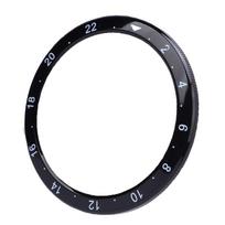 Watch Bezel Replacement for Xiaomi Watch S4 S3 Number Dot PC Watch Bezel Insert Scratch Resist black