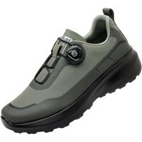 Camping Men's Running Sports Shoes with A Lightweight Comfortable and Versatile Knob Mouth Solid Color Mountaineering Sneakers 39 žalia