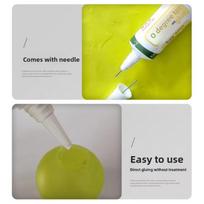 20 ml TPR klijai minkštiems žaislams, kambario temperatūroje stingstantis klijai streso kamuoliukų minkštiems žaislams taisyti, „Pasidaryk pats“ rankdarbių studija 20ML yellow