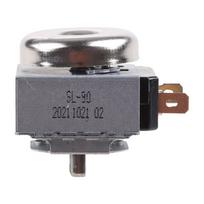 for Time Controller Timer Switch 90 Minutes 90M Round Shaft Replacement Timer for Electronic Microwave Oven Cooker Parts 1 black