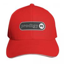 The Prodigy Rat Traps And Planet Cap Fashion Casual Baseball Caps Adjustable Hat Hip Hop Summer Unisex Baseball Hats One Size red