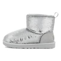 UGG Classic Mini Boot Mirror Ball Silver Women's 1151291-SLVR 37 white