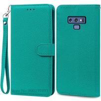 Note 9 dėklas Samsung Galaxy Note 9 dėklas N960F N960 piniginės odinis atverčiamas dėklas Samsung Note9 dėklas knygelės viršelis Coque Fundas For Samsung Note 9 blue