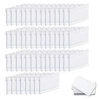 Kainos etiketė Lygių kraštų žymėjimas Lengvas ekranas Kainos etiketės stovas Biuro reikmenys 6 cm white