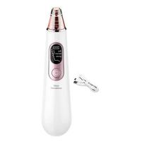 Blackhead Remover Strong Suction Power Cleaner Rechargeable Three Modes Pore LCD Screen Electric Acne Comedone white