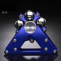 Double Pendulum Fidget Spinner Foldable Metal Antistress Hand Spinner Adult Toys Gyroscope Stress Reliever Toy For Kids Gift mėlyna