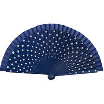 Vintage Hand Fan Dots Pattern Dancing Fan Practical Decorative Fan  Home Style F