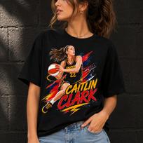 Caitlin Clark T Shirt Indiana Fever Basketball Fan Tee Action Graphic Shirt XXL