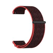 24mm Watch Strap for Garmin Venu X1 Watch Bands Nylon Sports Replacement Wristband Breathable Bracelet for Garmin Venu X1 Straps 24mm Quick release black