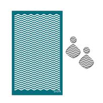 Silk Screen Stencil for Polymer Clay Earring Reusable Leaf Animal Silkscreen Print Mesh Stencils Crafts Printing Home Decoration