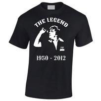 Jocky Wilson tribute T- Shirt Darts Legend Homage Unisex T-Shirt XXXXL gray