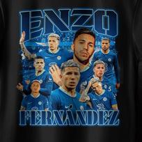Enzo Fernandez T-Shirt, Soccer Fan Shirt, Sports Star Tee, Athlete Graphic Tee, XL