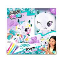 AIRBRUSH PLUSH Rinkinys su aerografu „Drakonas", 25 cm