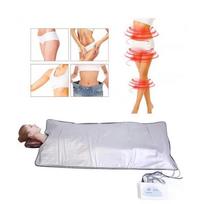Fat Burning Sauna Blanket Body Shaper Sliming Beauty Electric Heating Rug Weight Loss Home Spa Therapy Romote Control Machine KTY beige