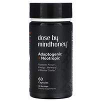 Mindhoney, dozė, Adaptogen Nootropic, 60 kapsulių
