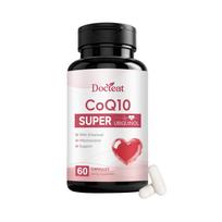 DOCTEAT CoQ10 Capsules: Gentle Support for Body Shape & Posture Improvement, Daily Maintenance Supplement.