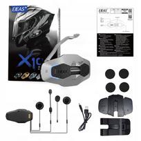 Motociklininkų racijų rinkinys EJEAS X10 Plus MESH 3.0, 1500 m, 2 vnt., pilki