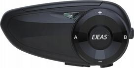 Motociklų interkomas EJEAS Q7, Bluetooth 5.1, NFC, CVC, 300 val., 2K, WiFi MESH, 2 vnt.