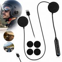 Bluetooth laisvų rankų įranga motociklo šalmui, 5.3, muzika ir skambučiai