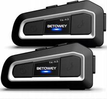 Motociklininkų Bluetooth racija JA11 BETOWEY TK-X2, 2 vnt.