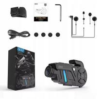 Motociklų interkomas EJEAS K1 Pro su MESH Bluetooth, Wi-Fi ir kamera, 2 vnt.