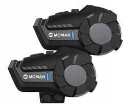 Motociklininkų racijos rinkinys Moman H2 Pro, 2 vnt.