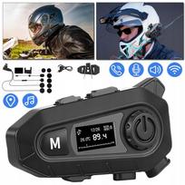 Bluetooth laisvų rankų įranga motociklininko šalmui