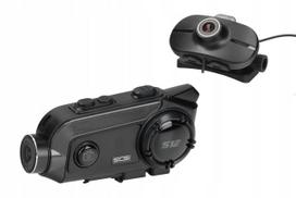 Motociklo interkomas SCS S-12, 500 m, dviguba kamera